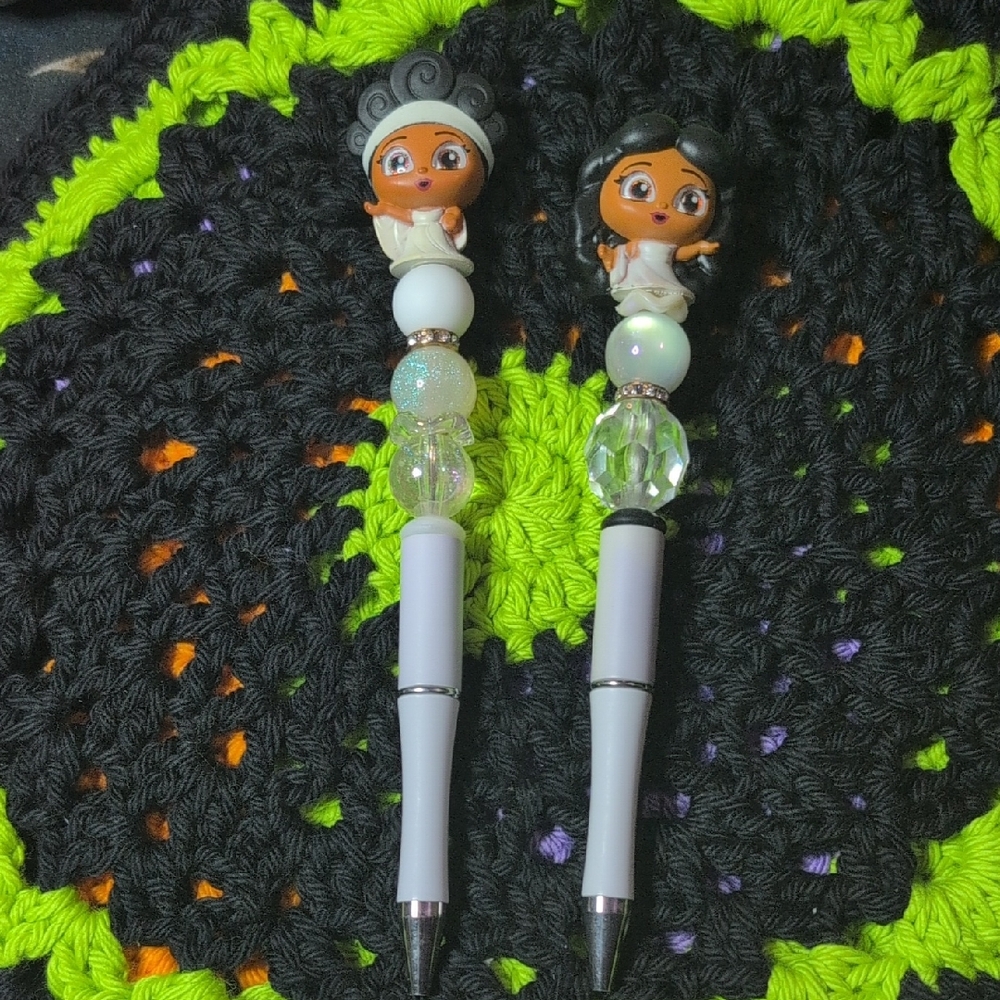 Cute Character Pens with Beads